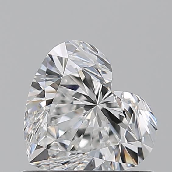 Diamante Naturale Taglio Cuore 0.7ct EX/VG F VS1 - GIA - 5.43x6.09x3.58mm