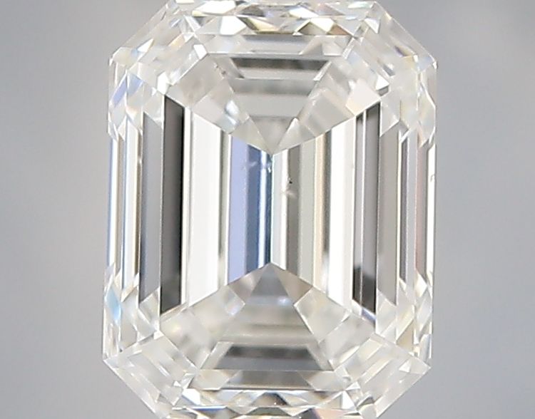 Diamante Naturale Taglio Smeraldo 0.71ct EX/EX E VS2 - IGI - 5.58x4.27x2.97mm
