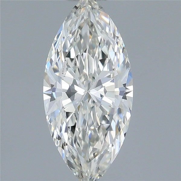 Diamante Naturale Taglio Marquise 0.37ct EX/EX G VVS1 - IGI - 8.06x3.71x2.21mm