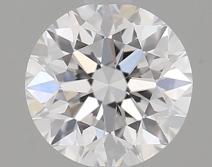 Diamante Naturale Taglio Brillante 0.5ct VG/VG/EX E VVS2 - GIA - 5.0x4.97x3.21mm