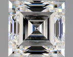 Diamante Taglio Radiant Quadrato 1.06ct EX/EX G VVS1 - GIA - 5.43x5.41x3.75mm