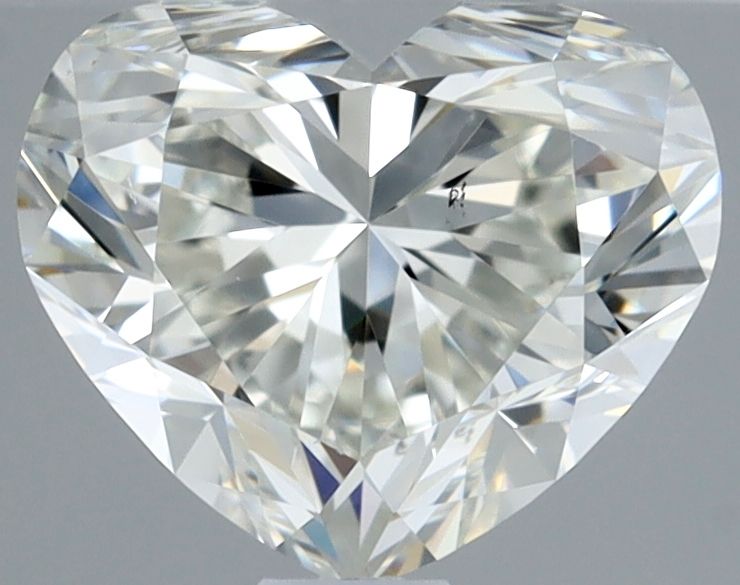 Diamante Naturale Taglio Cuore 0.8ct EX/VG J VS2 - GIA - 5.3x6.3x3.81mm