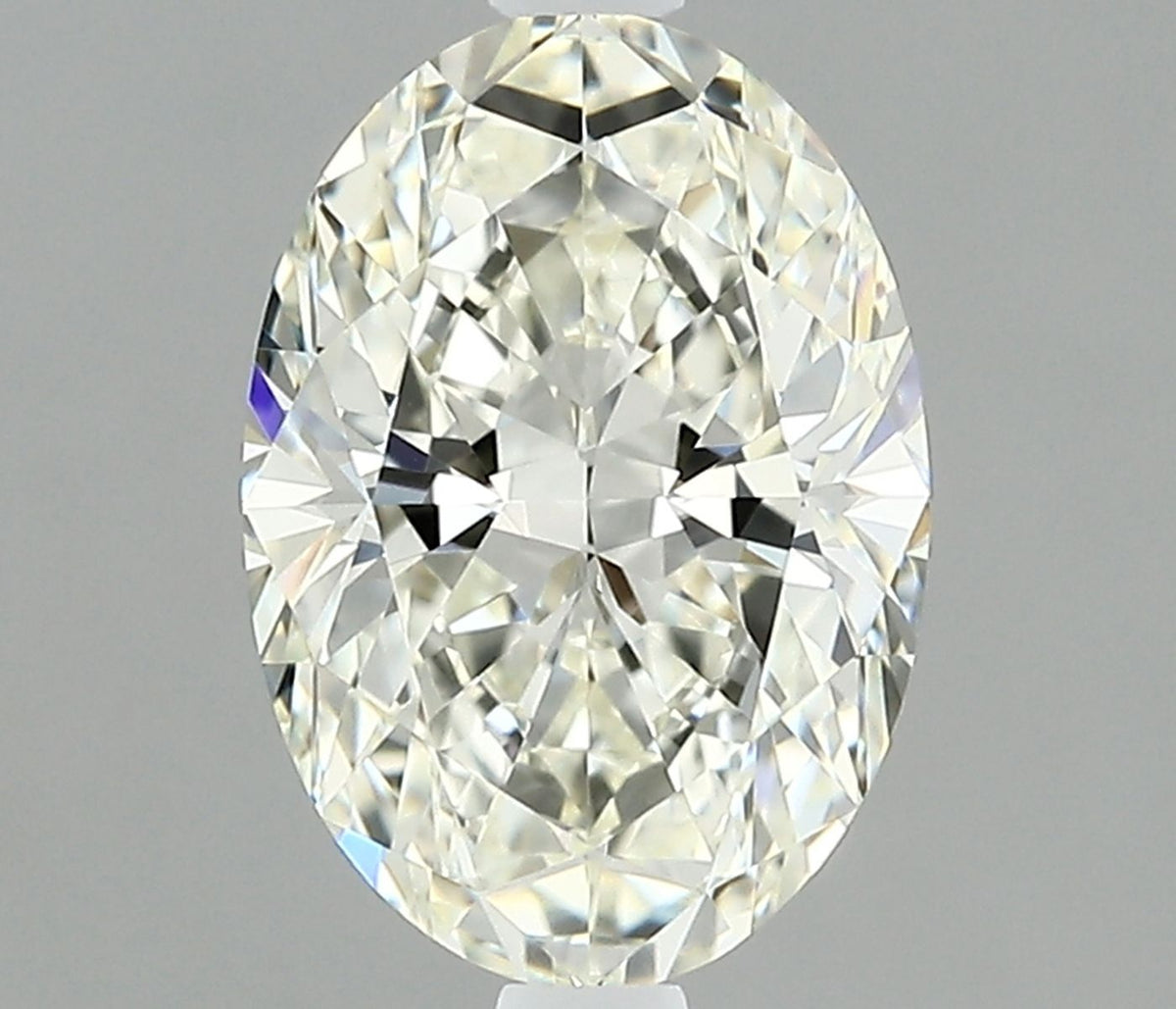 Diamante Naturale Taglio Ovale 1.26ct EX/EX I VVS1 - IGI - 8.63x6.05x3.73mm
