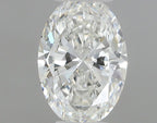 Diamante Naturale Taglio Ovale 0.37ct G/EX G VVS1 - IGI - 5.84x4.06x2.42mm