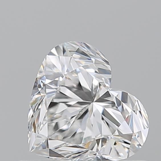 Diamante Naturale Taglio Cuore 0.72ct VG/EX E VVS2 - GIA - 5.32x6.01x3.79mm