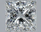 Diamante Naturale Taglio Princess 1.5ct VG/EX G VVS1 - GIA - 6.23x6.22x4.48mm