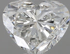 Diamante Naturale Taglio Cuore 0.8ct EX/EX F VVS1 - IGI - 5.29x6.31x3.81mm