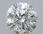 Diamante Naturale Taglio Brillante 0.75ct 3EX F IF - GIA - 5.77x5.81x3.64mm