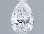 Diamante Naturale Taglio Goccia 0.6ct EX/EX F VS1 - GIA - 7.4x4.75x2.83mm