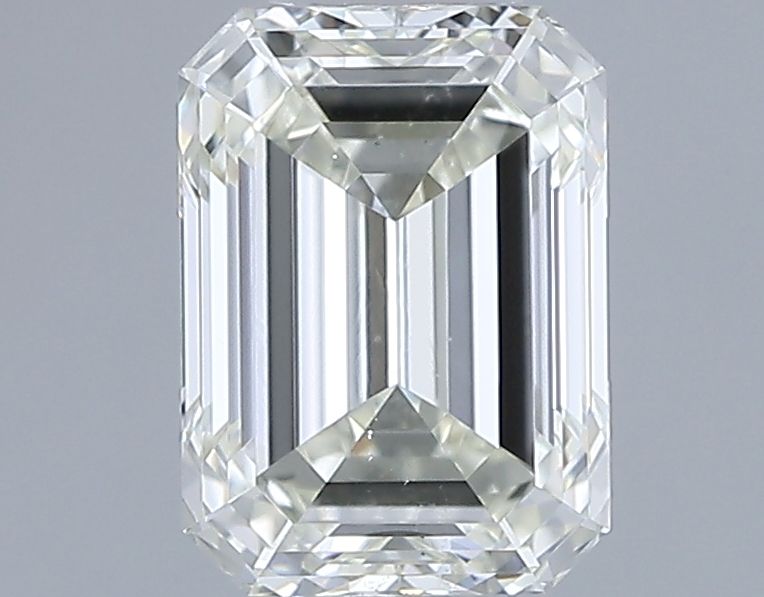 Diamante Naturale Taglio Smeraldo 1.01ct EX/EX J VS2 - IGI - 6.55x4.8x3.28mm