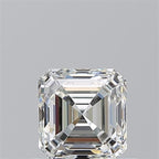 Diamante Naturale Taglio Asscher 0.9ct EX/EX H VVS1 - GIA - 5.29x5.1x3.59mm