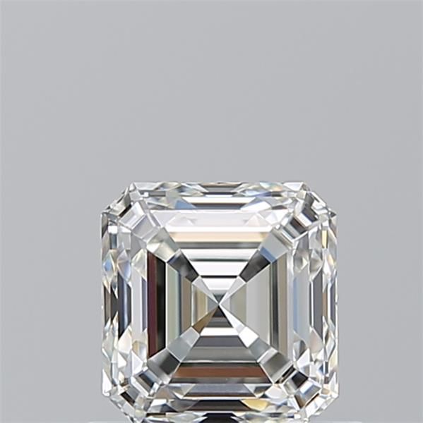 Diamante Naturale Taglio Asscher 0.9ct EX/EX H VVS1 - GIA - 5.29x5.1x3.59mm