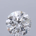 Diamante Naturale Taglio Brillante 0.65ct 3EX D VVS1 - GIA - 5.5x5.53x3.46mm