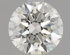 Diamante Naturale Taglio Brillante 0.5ct 3EX I VVS1 - IGI - 5.03x5.06x3.18mm