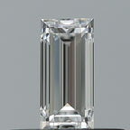Diamante Naturale Taglio Baguette 0.34ct EX/EX D VVS1 - GIA - 5.62x2.66x2.06mm