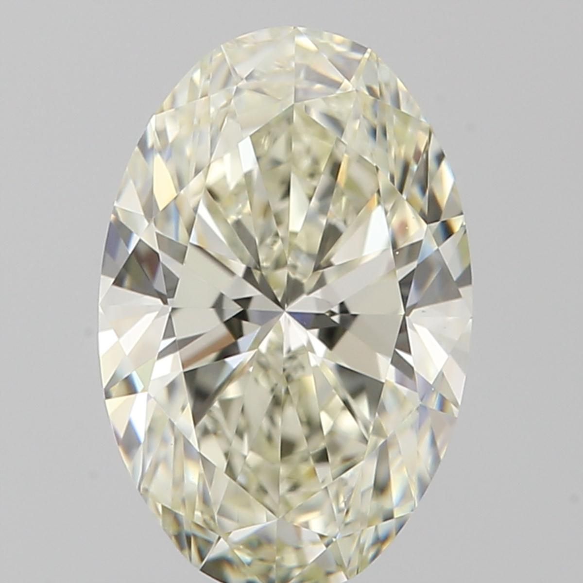 Diamante Naturale Taglio Ovale 1.01ct VG/EX J VVS2 - IGI - 8.31x5.46x3.44mm
