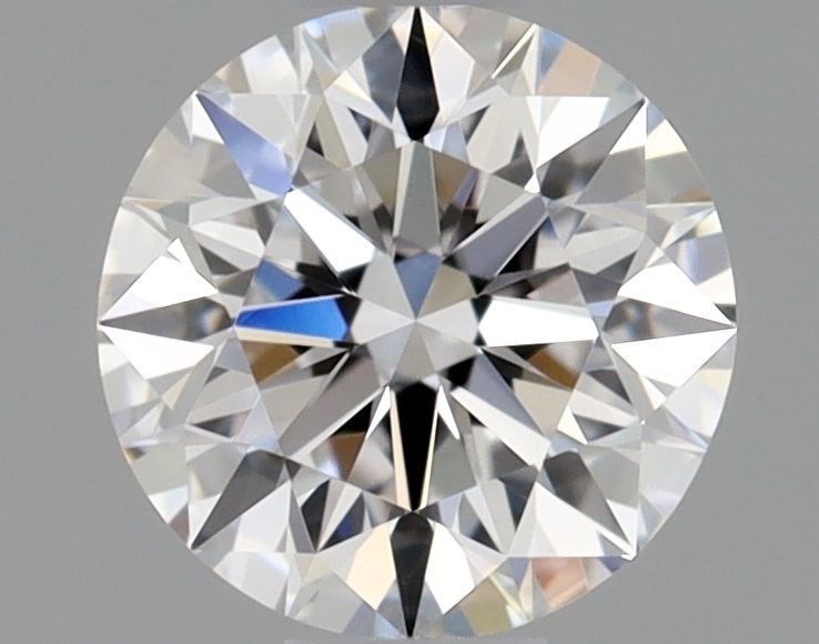 Diamante Naturale Taglio Brillante 0.46ct 3EX D VVS2 - GIA - 4.96x4.92x3.06mm