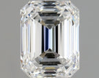 Diamante Naturale Taglio Smeraldo 1ct VG/EX F VVS1 - GIA - 6.09x4.69x3.34mm