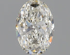 Diamante Naturale Taglio Ovale 0.46ct VG/EX H VS1 - GIA - 6.21x4.32x2.65mm