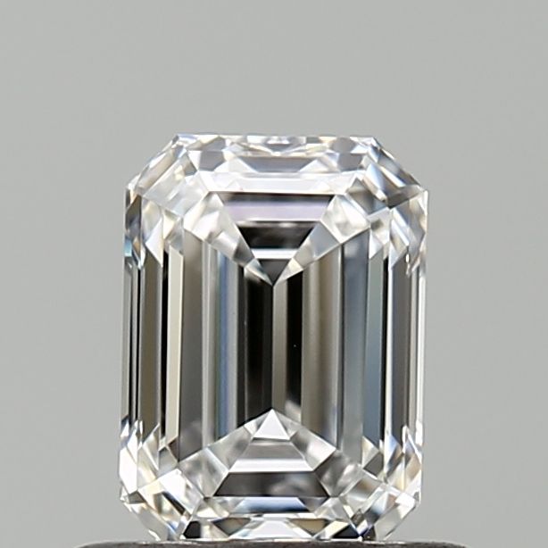 Diamante Naturale Taglio Smeraldo 0.6ct VG/EX D VVS2 - GIA - 5.58x3.99x2.74mm
