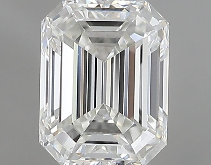 Diamante Naturale Taglio Smeraldo 0.53ct VG/VG H VS1 - GIA - 5.18x3.94x2.68mm