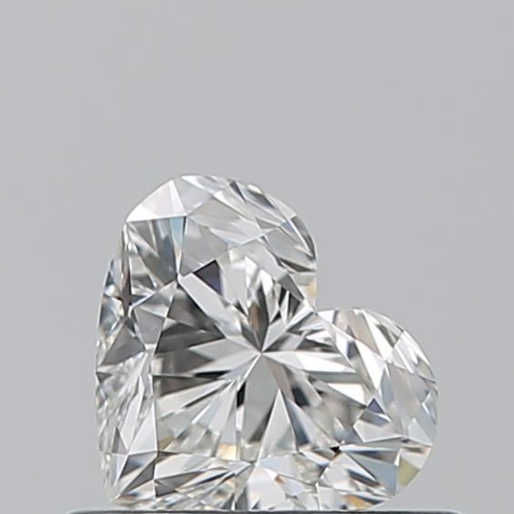 Diamante Naturale Taglio Cuore 0.5ct VG/VG I VVS1 - GIA - 4.78x5.54x3.32mm