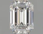 Diamante Naturale Taglio Smeraldo 0.52ct VG/EX D VS2 - GIA - 5.4x3.85x2.63mm