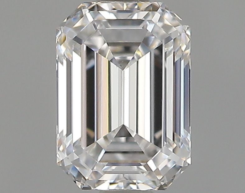 Diamante Naturale Taglio Smeraldo 0.52ct VG/EX D VS2 - GIA - 5.4x3.85x2.63mm
