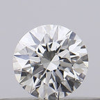 Diamante Taglio Brillante 0.18ct EX/VG/EX I VVS1 - GIA - 3.61x3.62x2.26mm