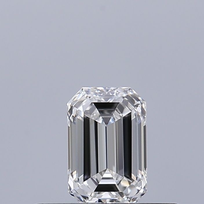 Diamante Naturale Taglio Smeraldo 0.28ct VG/EX E VVS1 - GIA - 4.71x3.09x2.05mm