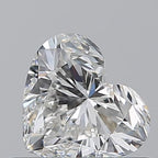Diamante Naturale Taglio Cuore 0.53ct EX/EX G IF - GIA - 4.88x5.62x3.37mm