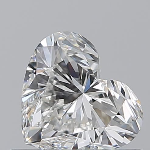 Diamante Naturale Taglio Cuore 0.53ct EX/EX G IF - GIA - 4.88x5.62x3.37mm