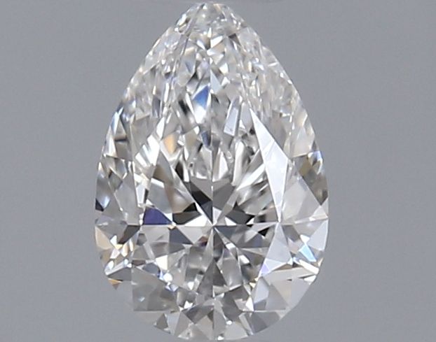 Diamante Naturale Taglio Goccia 0.5ct VG/EX F VS2 - GIA - 6.64x4.43x2.81mm