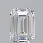 Diamante Naturale Taglio Smeraldo 0.73ct VG/EX D VVS1 - GIA - 5.99x4.27x2.85mm
