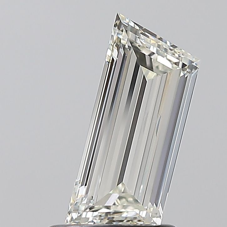 Diamante Naturale Taglio Trapezio 0.9ct EX/EX J VS2 - GIA - 4.02x9.55x2.43mm