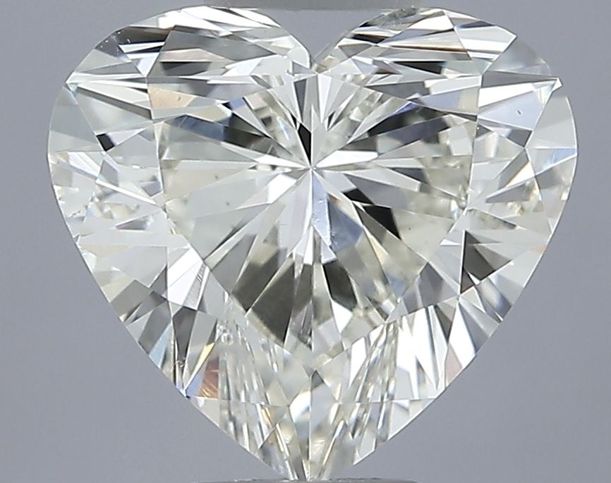Diamante Naturale Taglio Cuore 1.82ct EX/EX J VS2 - IGI - 7.73x8.48x4.73mm