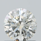 Diamante Naturale Taglio Brillante 0.9ct 3EX H VVS2 - IGI - 6.08x6.11x3.87mm