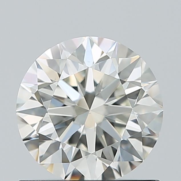 Diamante Naturale Taglio Brillante 0.9ct 3EX H VVS2 - IGI - 6.08x6.11x3.87mm