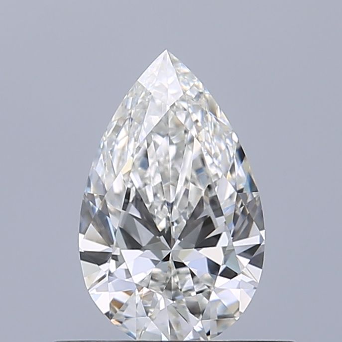 Diamante Naturale Taglio Goccia 0.5ct VG/EX F VVS2 - GIA - 7.23x4.46x2.64mm