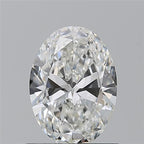Diamante Naturale Taglio Ovale 0.9ct G/EX G VVS2 - GIA - 7.61x5.51x3.25mm
