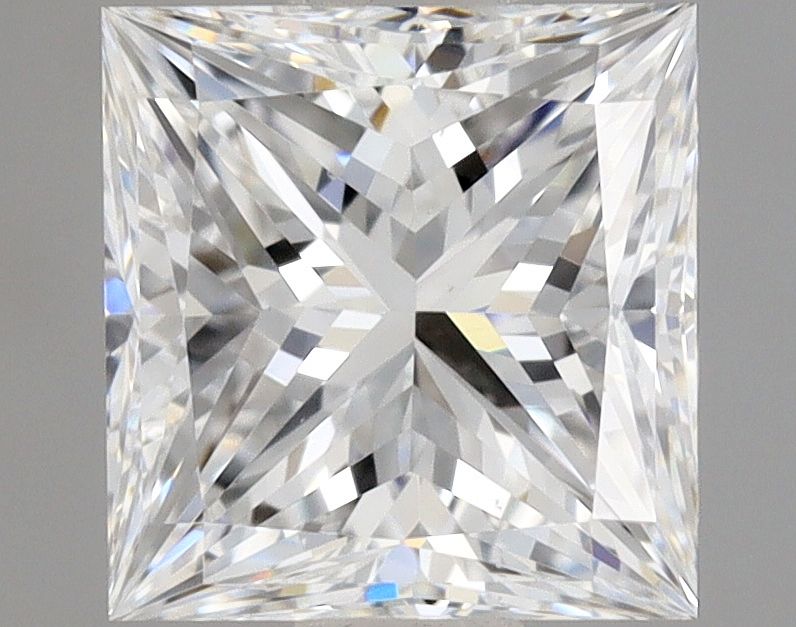 Diamante Naturale Taglio Princess 0.86ct VG/EX D VS2 - GIA - 5.37x5.18x3.76mm