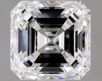 Diamante Naturale Taglio Asscher 1.2ct EX/EX D VS2 - GIA - 5.96x5.83x3.81mm