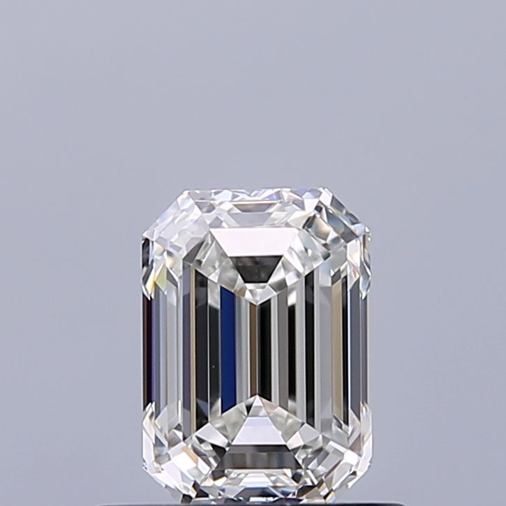 Diamante Naturale Taglio Smeraldo 0.71ct VG/EX H IF - GIA - 5.84x4.16x2.88mm