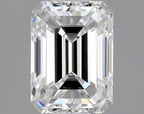 Diamante Naturale Taglio Smeraldo 0.5ct EX/VG D VVS2 - GIA - 5.29x3.89x2.66mm