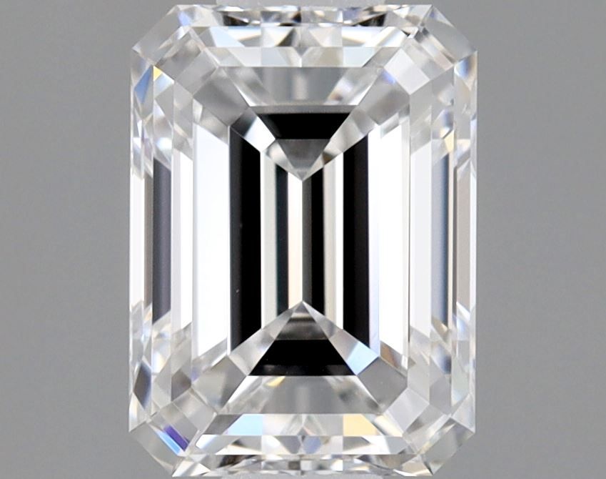 Diamante Naturale Taglio Smeraldo 0.5ct EX/VG D VVS2 - GIA - 5.29x3.89x2.66mm