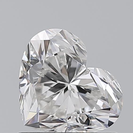 Diamante Naturale Taglio Cuore 1.04ct EX/EX G VVS1 - GIA - 5.96x7.04x4.17mm