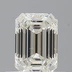 Diamante Naturale Taglio Smeraldo 0.52ct VG/EX I VS2 - GIA - 3.86x5.48x2.57mm