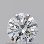 Diamante Naturale Taglio Brillante 0.51ct 3EX G VS2 - GIA - 5.19x5.18x3.11mm