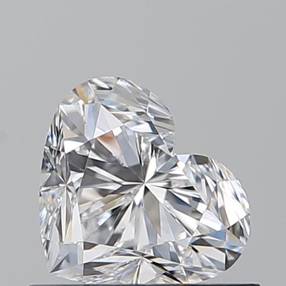Diamante Naturale Taglio Cuore 0.7ct VG/EX D IF - GIA - 5.12x6.05x3.82mm