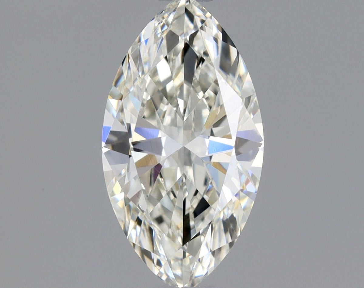 Diamante Naturale Taglio Marquise 0.4ct VG/VG I IF - GIA - 7.41x3.98x2.37mm